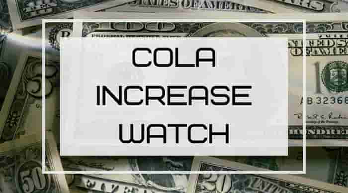 COLA Increase Watch Military Benefits