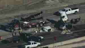 Southbound Roads on Gulf Freeway at Nasa Road Closed after 18-wheeler crash