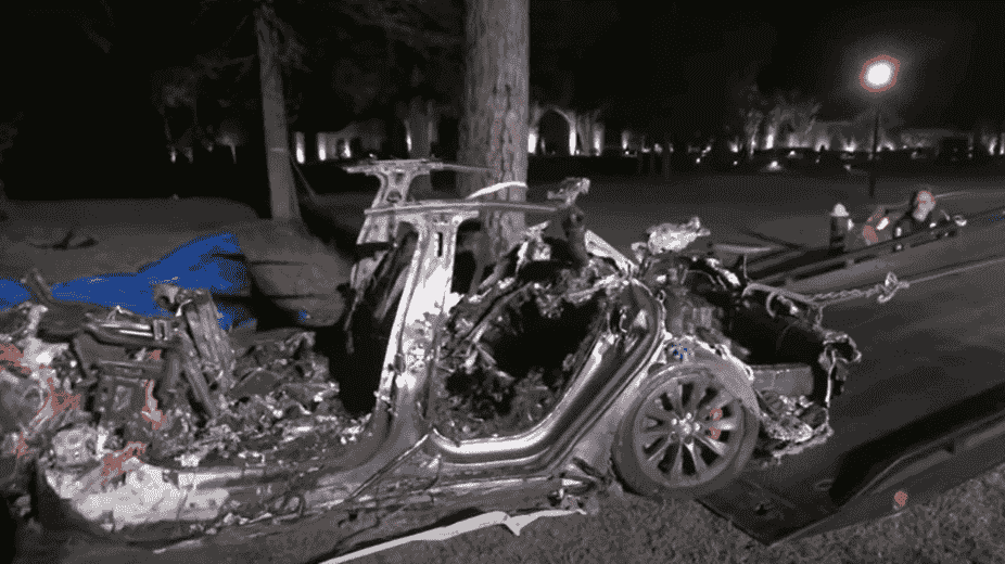 Update On Tesla That Crashed In Texas: NTSB Finds Driver Was Behind The Wheel