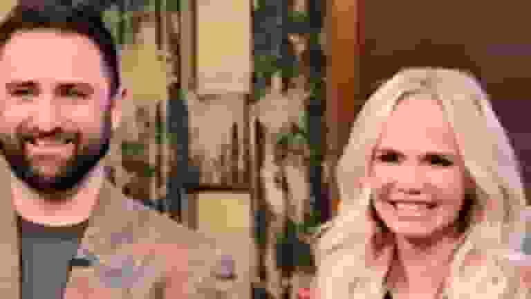 Kristin Chenoweth and Josh Bryant