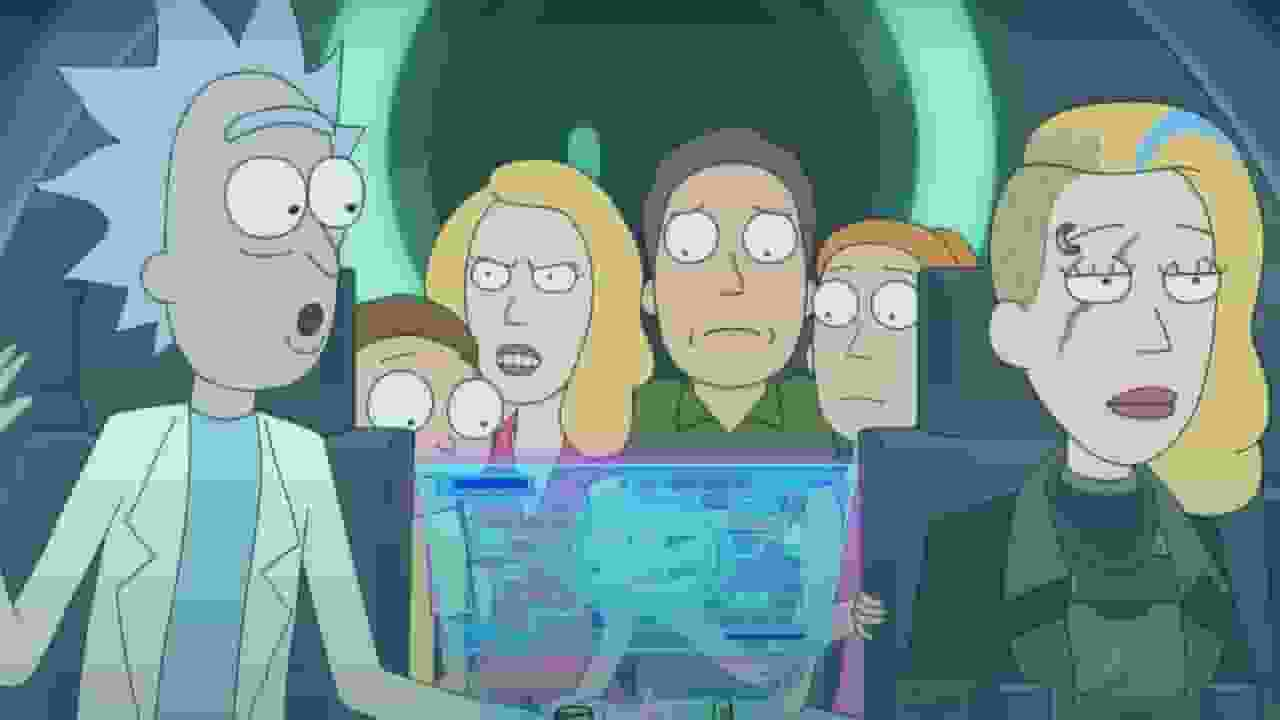 Sitcom Rick and Morty Broadcasting