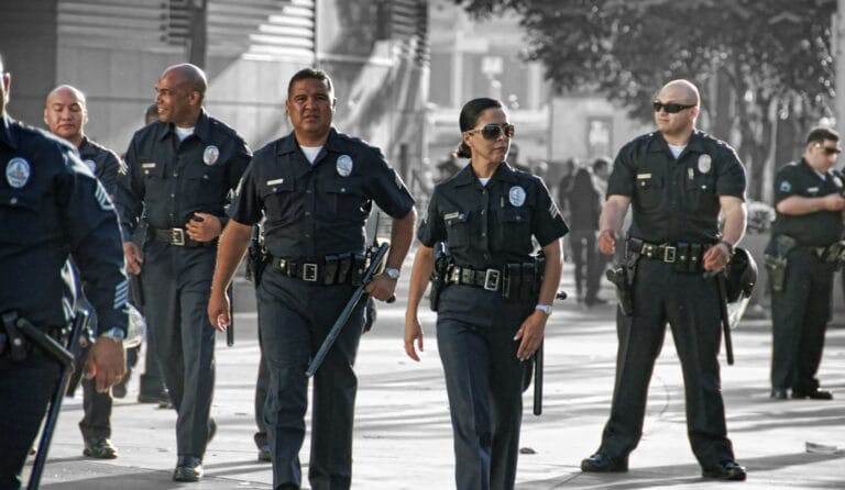 LAPD Staples Center Officers