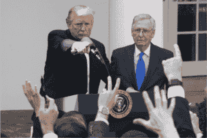 President Donald Trump and Senate Majority Leader Mitch McConnell 1