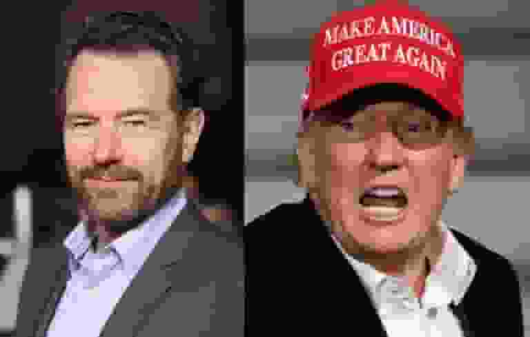 Politics-Donald Trump-Bryan Cranston-US News