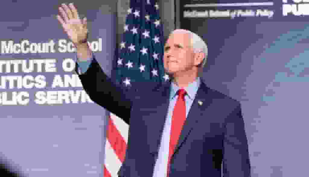 Mike Pence-Donald Trump-Protest-US News