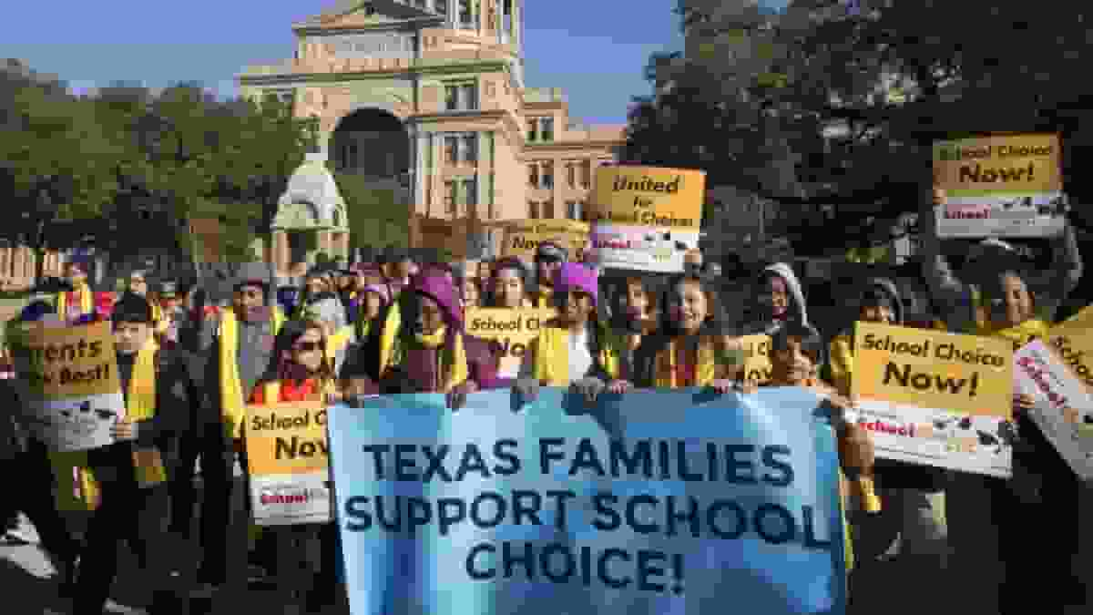 School Choice in Texas Governor Greg Abbott Turns Up the Pressure In