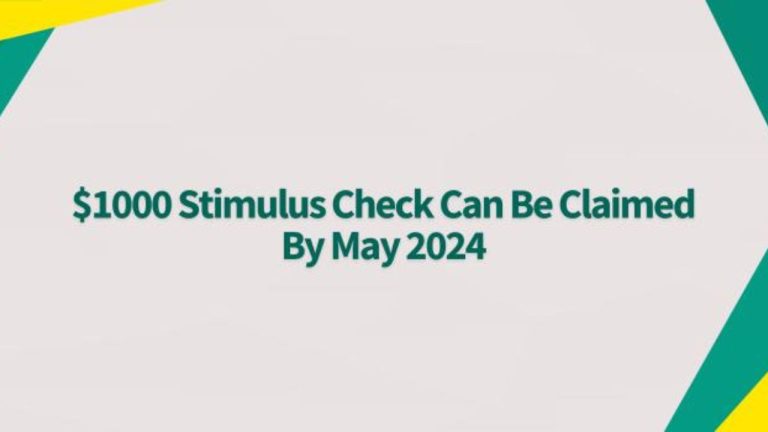 $1000 Stimulus Payments in May 2024