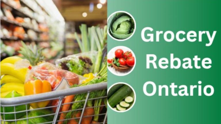 Grocery Rebate Ontario