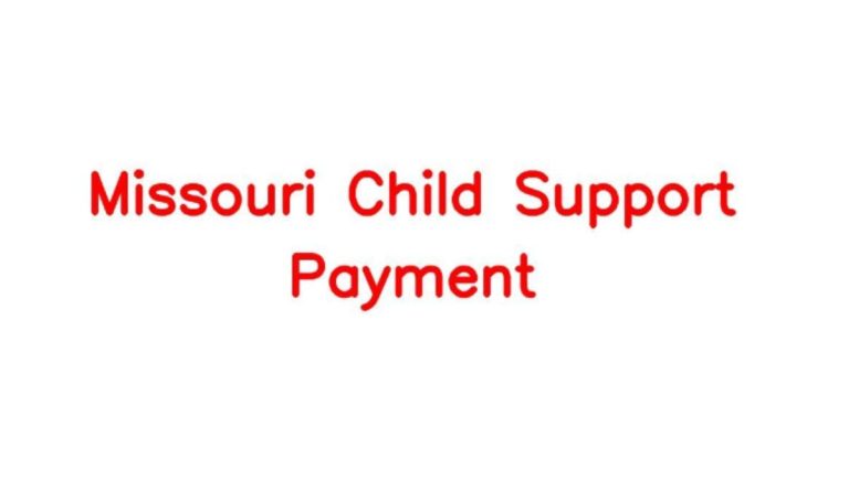 Missouri Child Support Payment Online