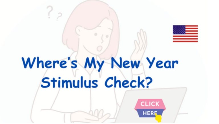 Where's My New Year Stimulus Check