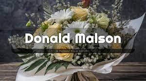 The Greenville Community mourns the loss of beloved Donald Malson